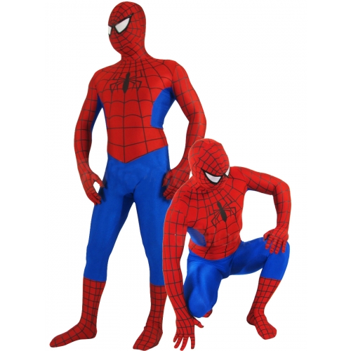 Classic Red Spiderman Halloween Costume